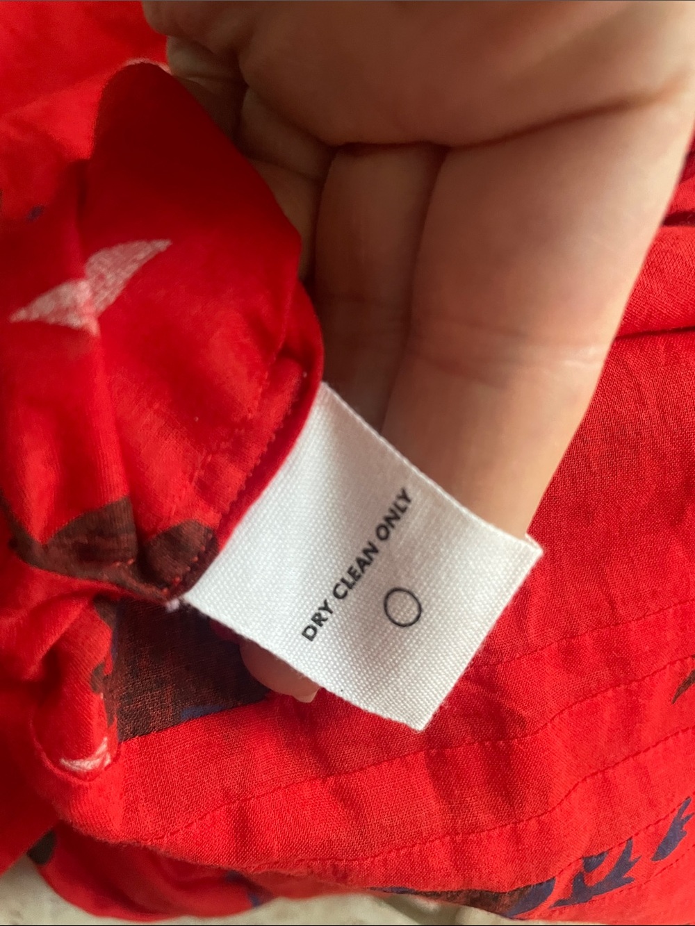 Apiece Apart Amaro Wrap Dress Red Floral - Picture 13 of 14